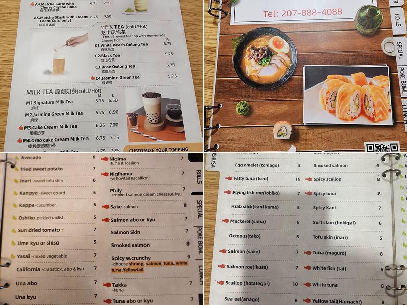 Watami Menu