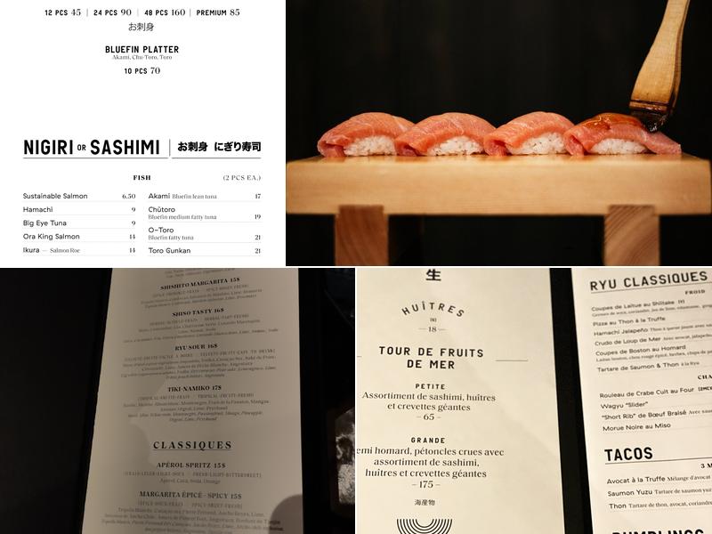 Ryu Menu