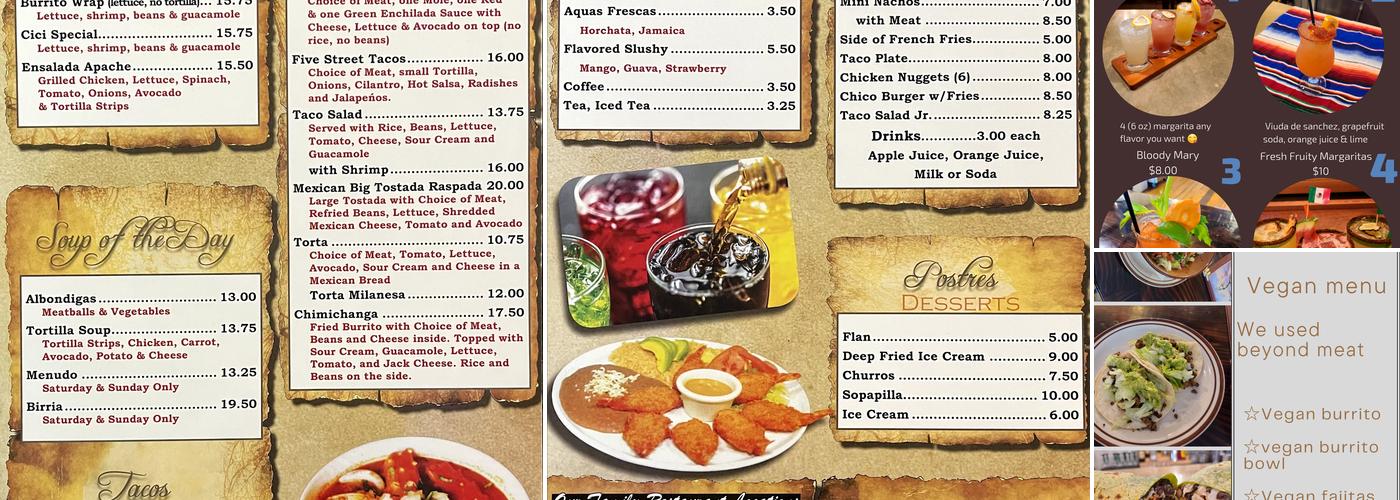 Mi Pueblo Santa Rosa Menu