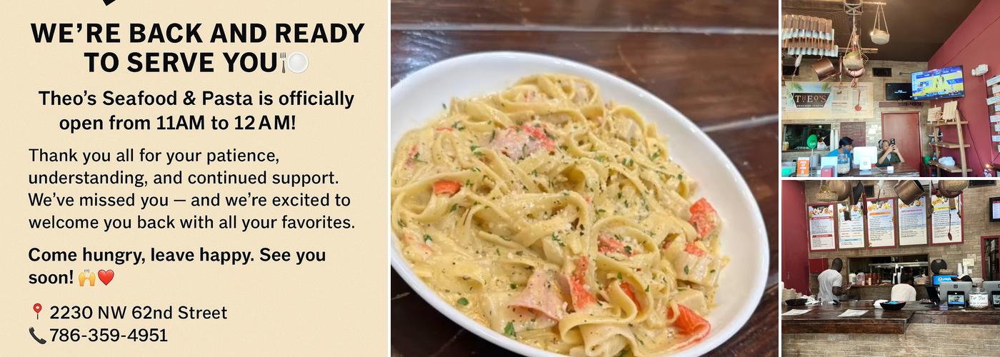 World Famous Theo's Seafood and Pasta