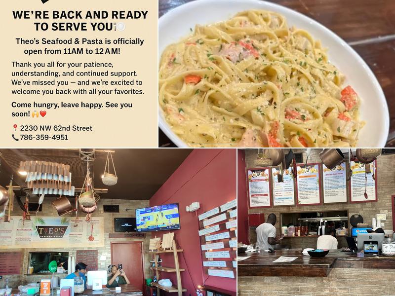 World Famous Theo's Seafood and Pasta