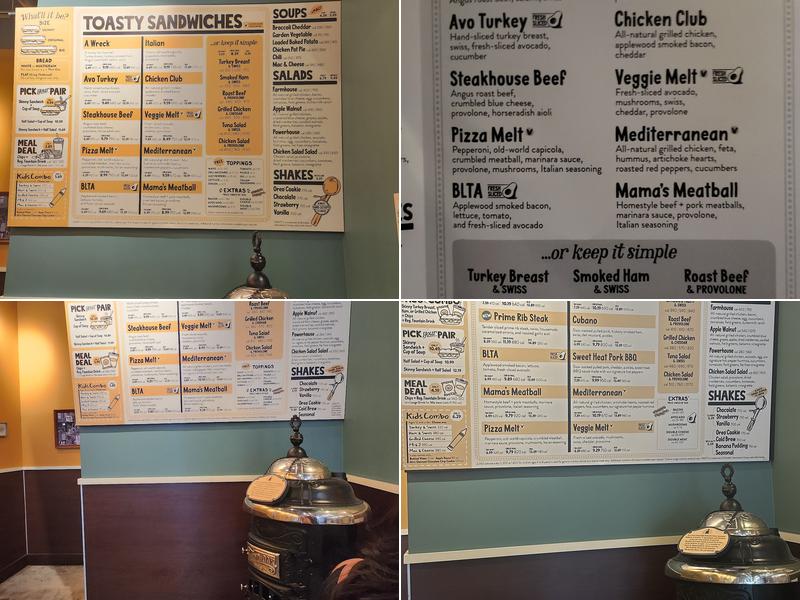 Potbelly Menu