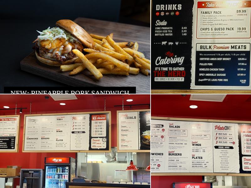 R&R BBQ Menu