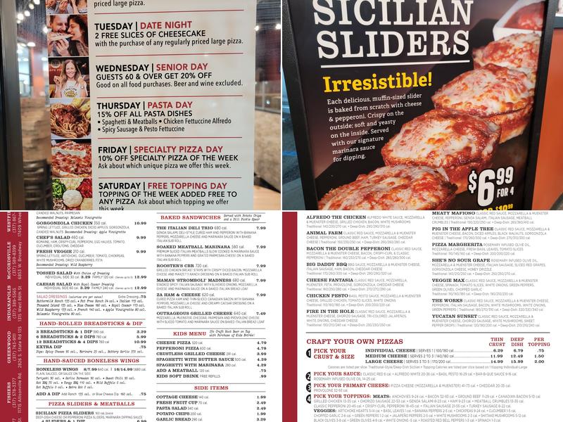 Noble Roman's Craft Pizza & Pub Menu