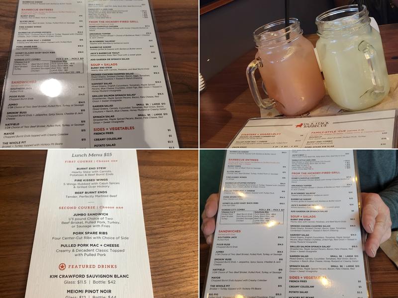 Jack Stack Barbecue - Lenexa Menu
