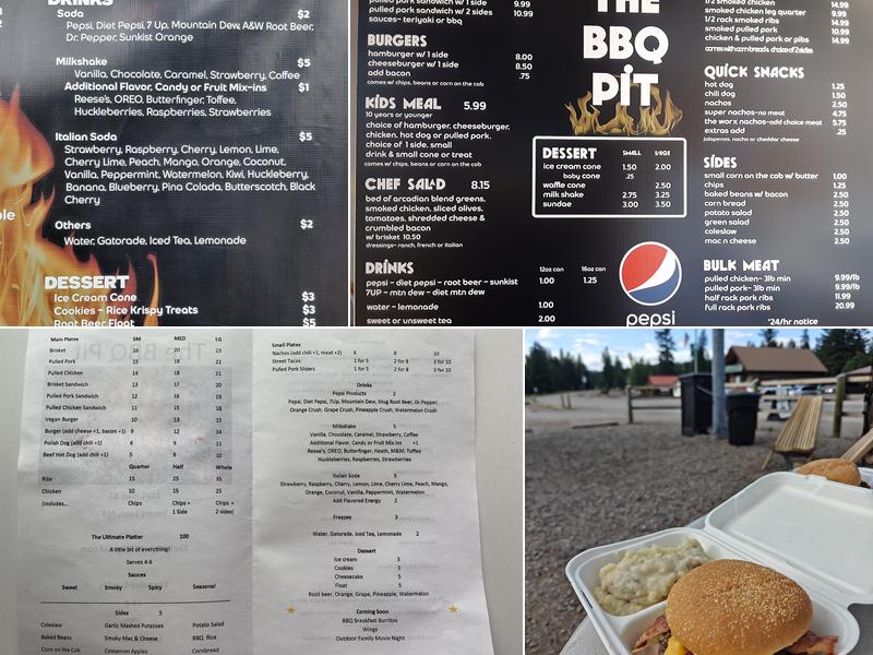 The BBQ Pit Menu
