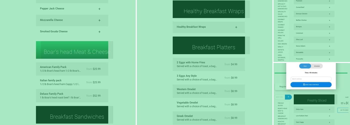 Mike’s gourmet deli and bagels Menu