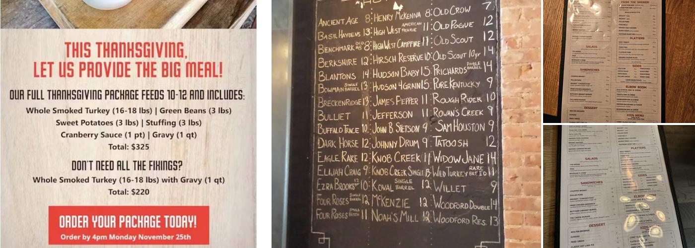 Morgan's Brooklyn Barbecue - Brooklyn Menu