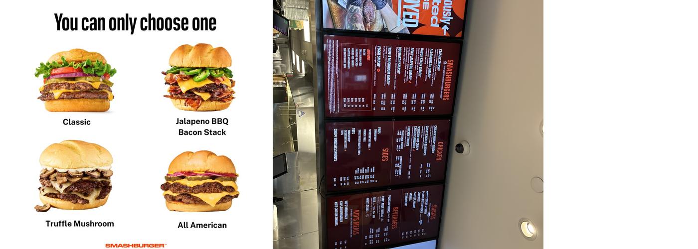 Smashburger Menu