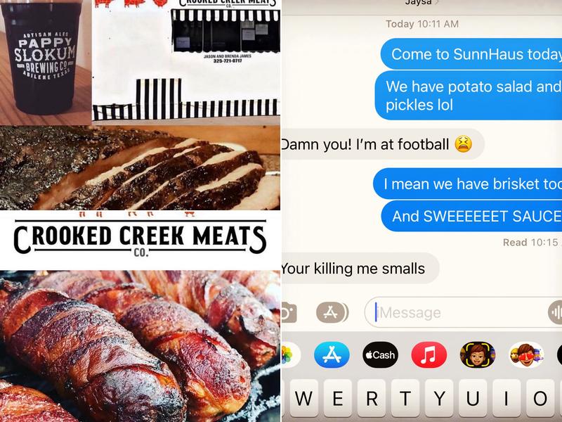 Crooked Creek Meats Menu