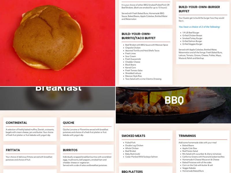 Yo-Bones BBQ Catering Menu