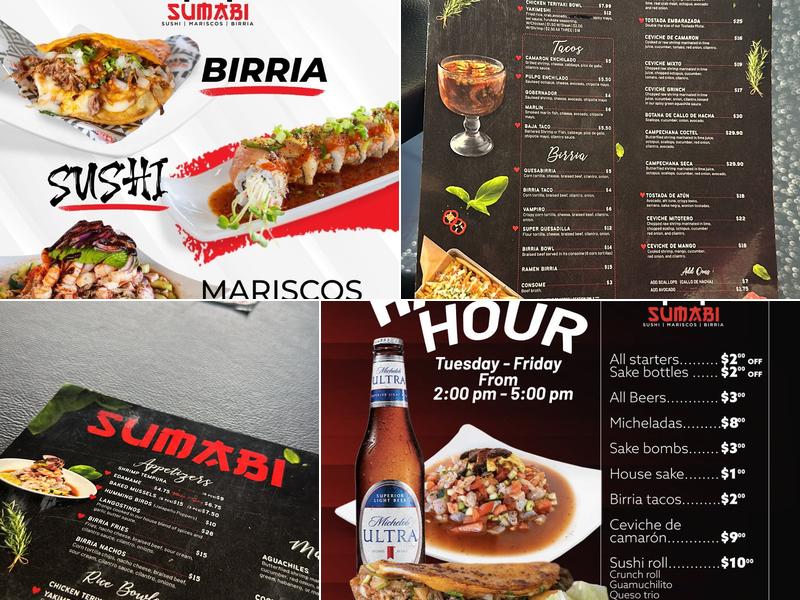 Sumabi Menu