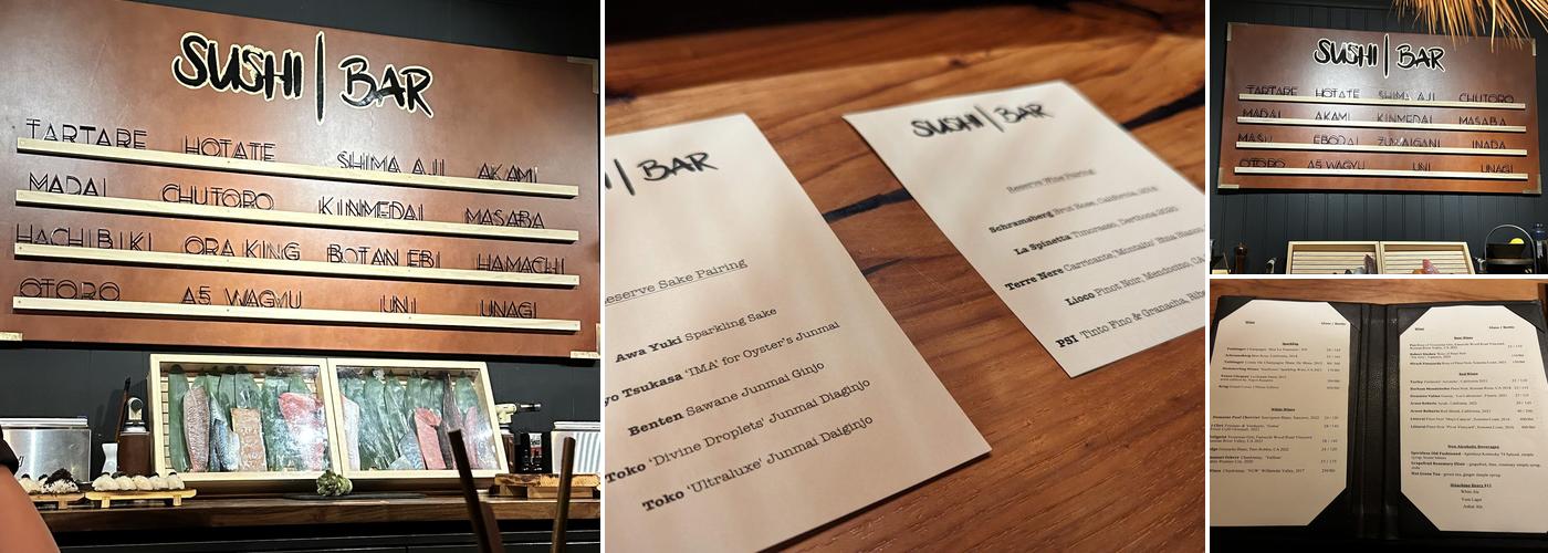 Sushi | Bar ATX Menu