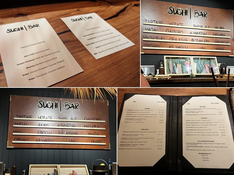 Sushi | Bar ATX Menu