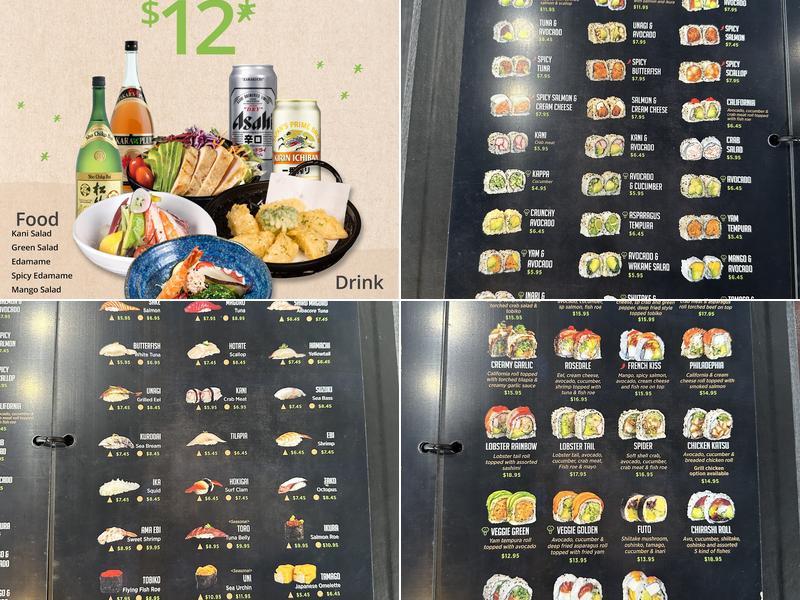 Kibo Sushi House - Brampton Menu