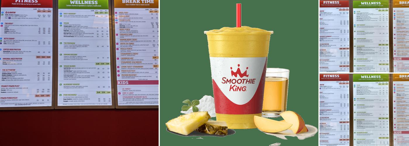 Smoothie King Menu