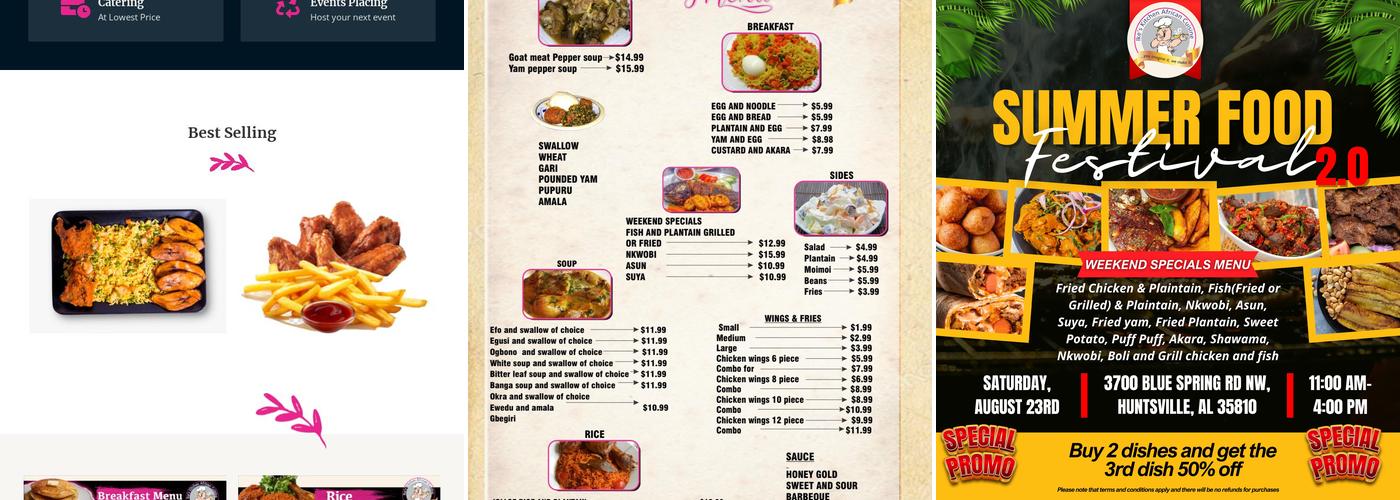 Ike's Kitchen Menu