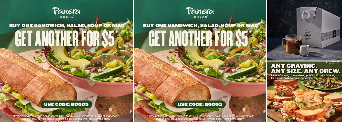 Panera Bread Menu