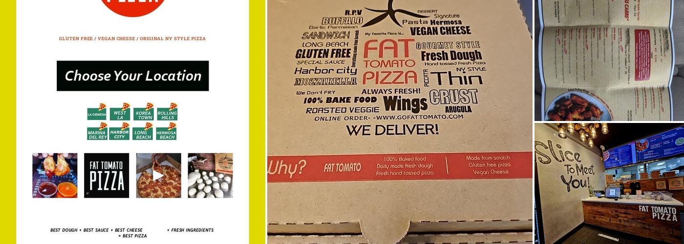 Fat Tomato Pizza Menu