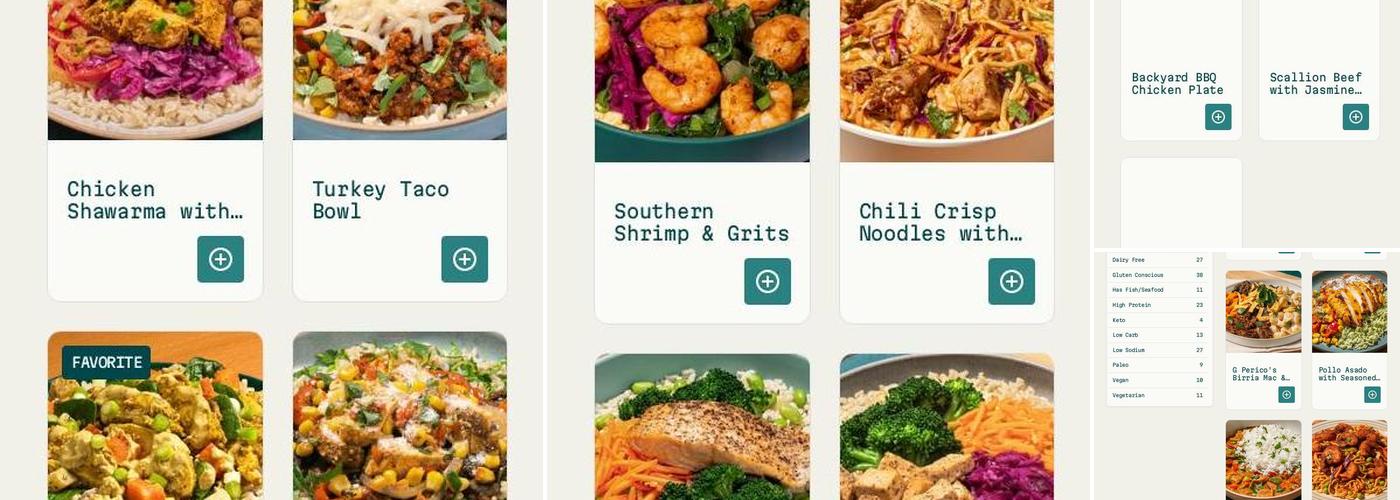 Everytable Menu