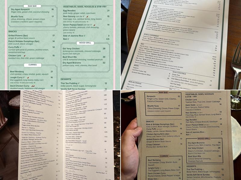 Cobi's Menu