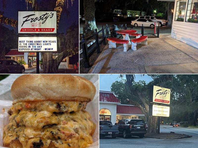 Frosty’s Griddle and Shake 501 Mallery St, St Simons Island