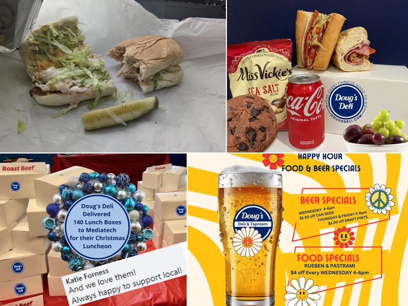 Doug's Deli & Taproom Menu