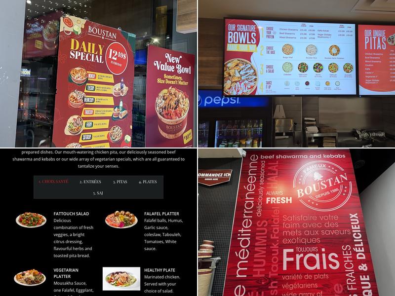 Boustan Restaurant Menu