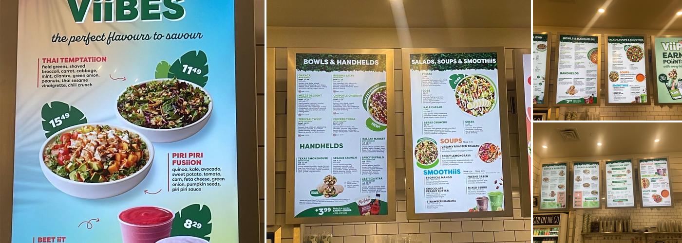 Freshii Menu
