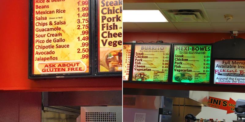 Daniel's Restaurant Menu