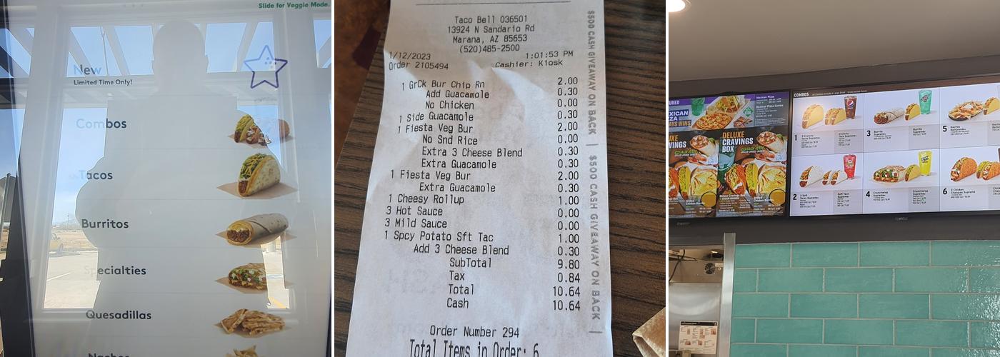 Taco Bell Menu