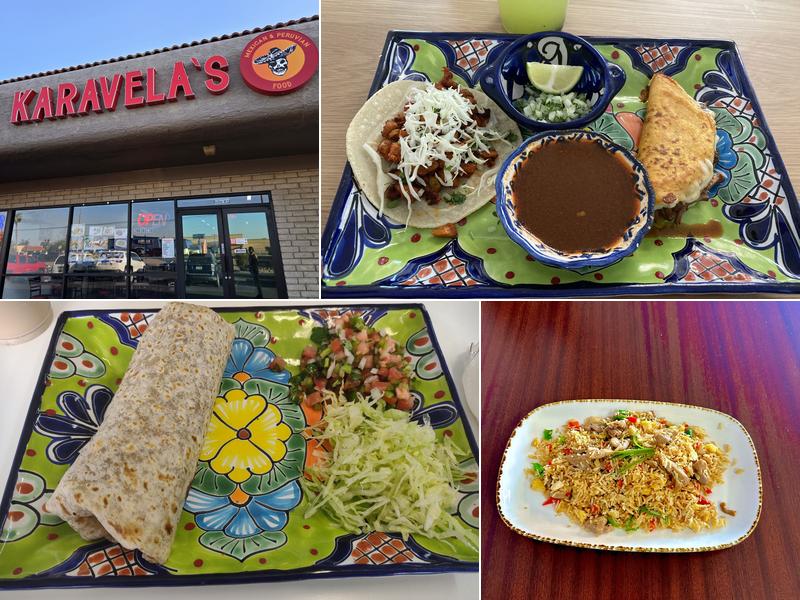 Karavela’s Mexican and Peruvian Food 1275 E Florence Blvd #12, Casa Grande