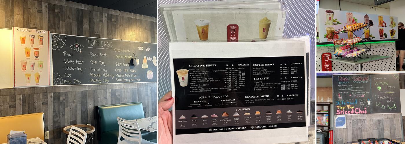 Gong Cha Tea Menu