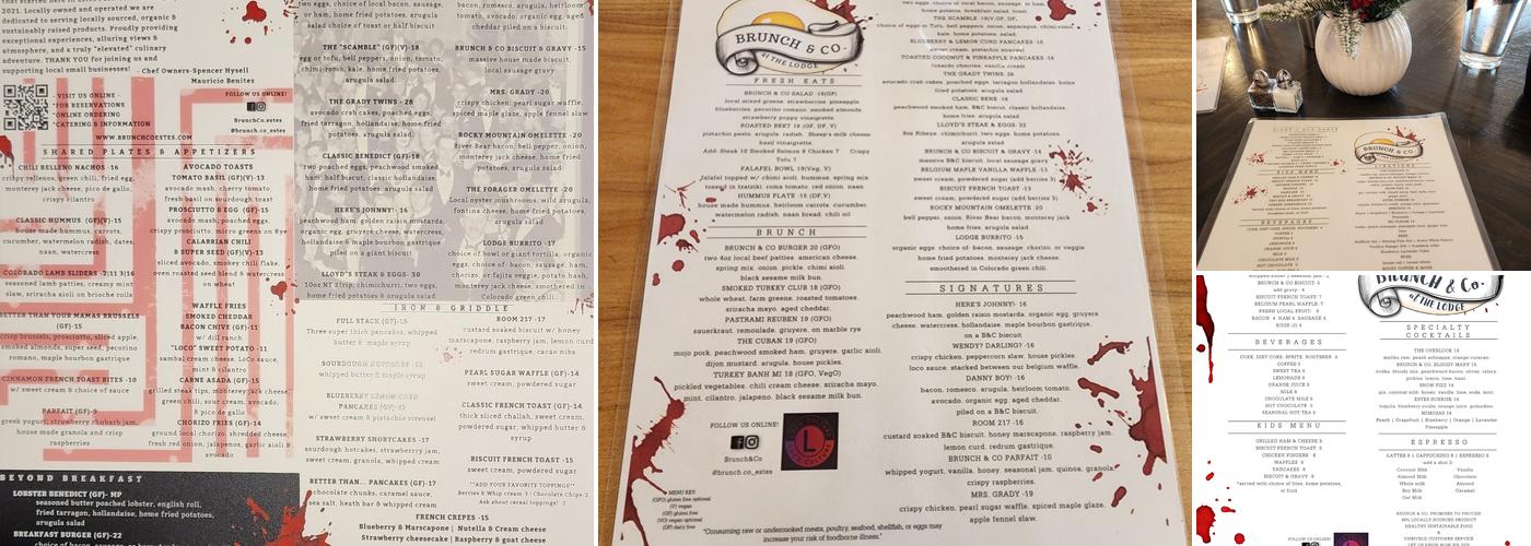 Brunch & Co Menu