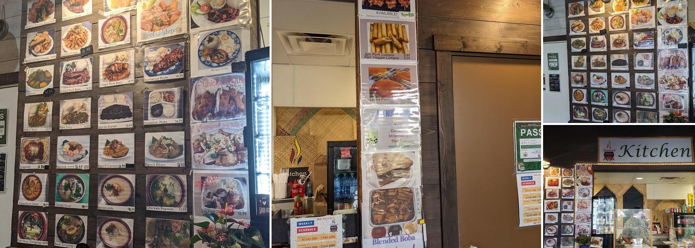 Emma's Kitchen Menu