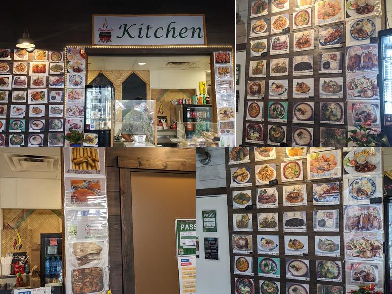 Emma's Kitchen Menu