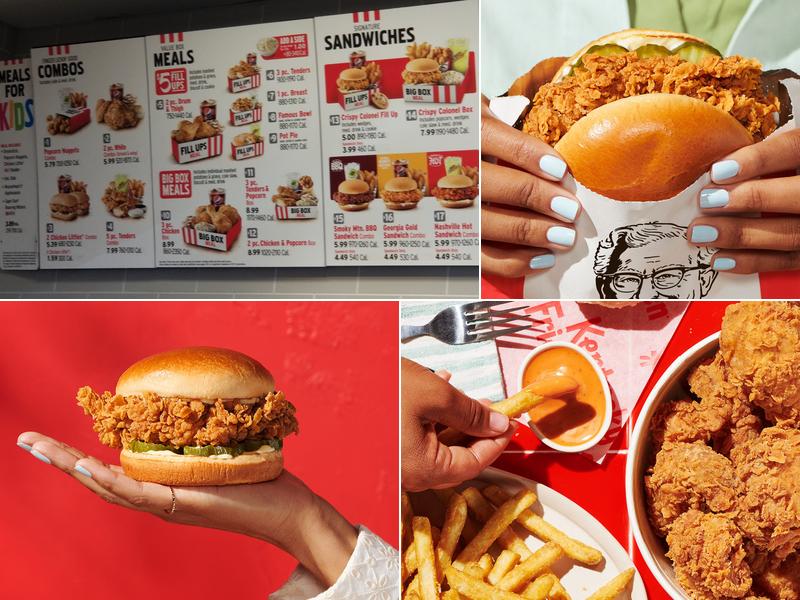 KFC Menu