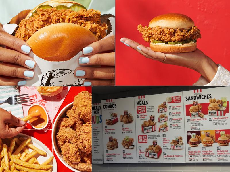 KFC Menu