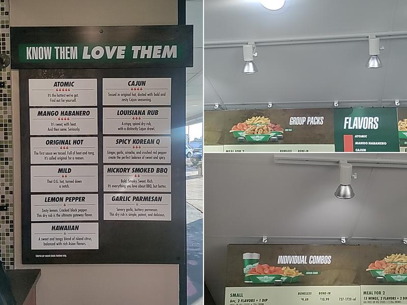 Wingstop Menu