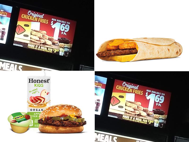 Burger King Menu