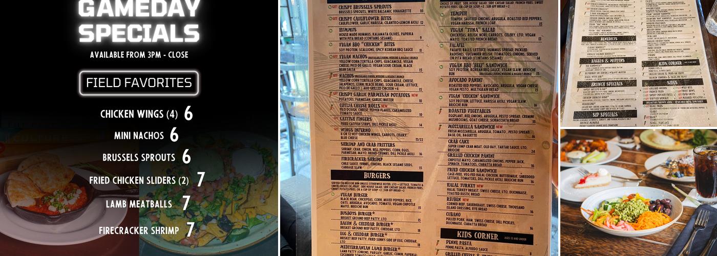 Busboys and Poets - Columbia Menu