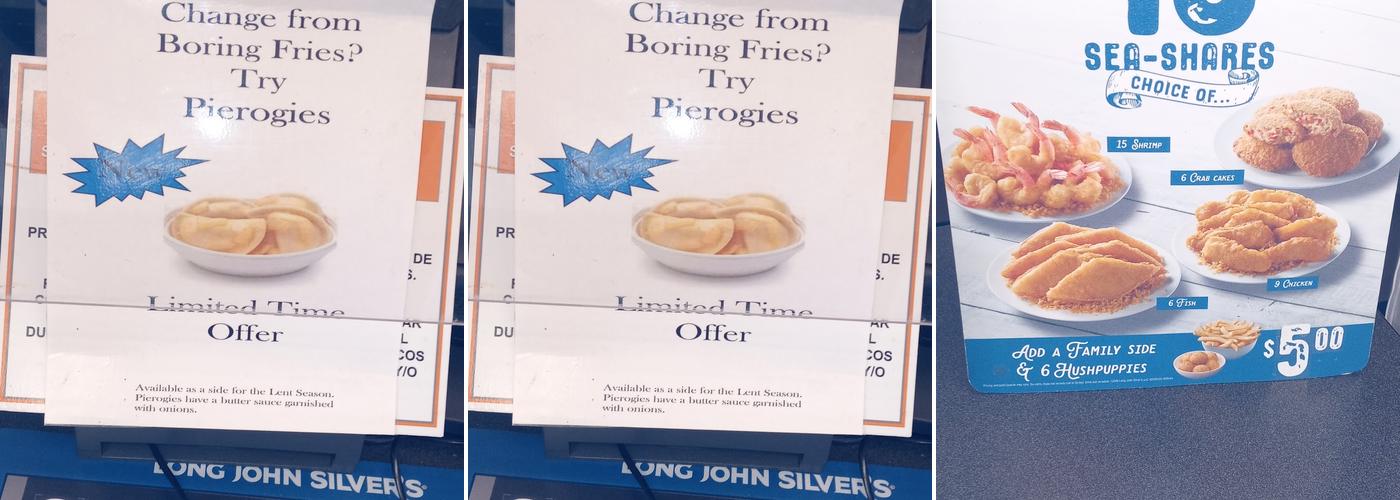 Long John Silver's | A&W Menu