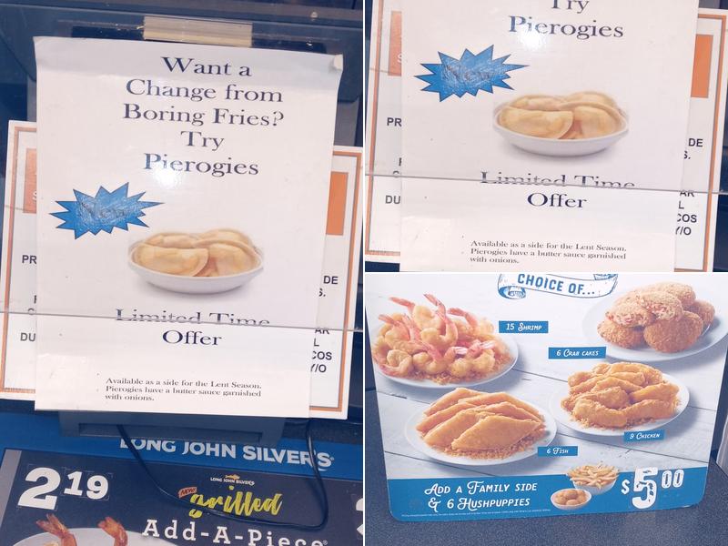 Long John Silver's | A&W Menu