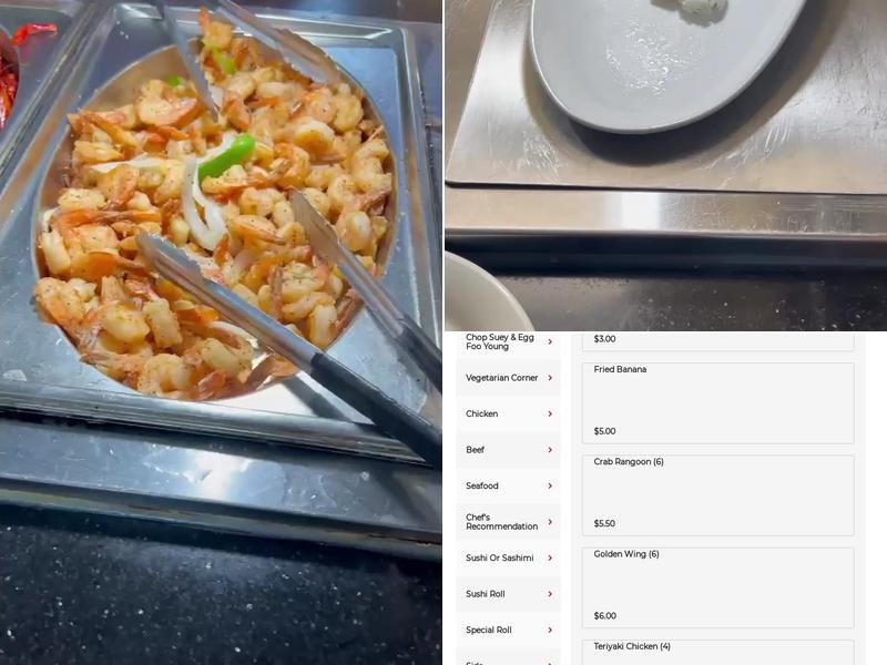 Fusion Buffet Menu
