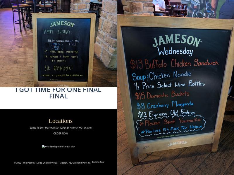 The Peanut Menu