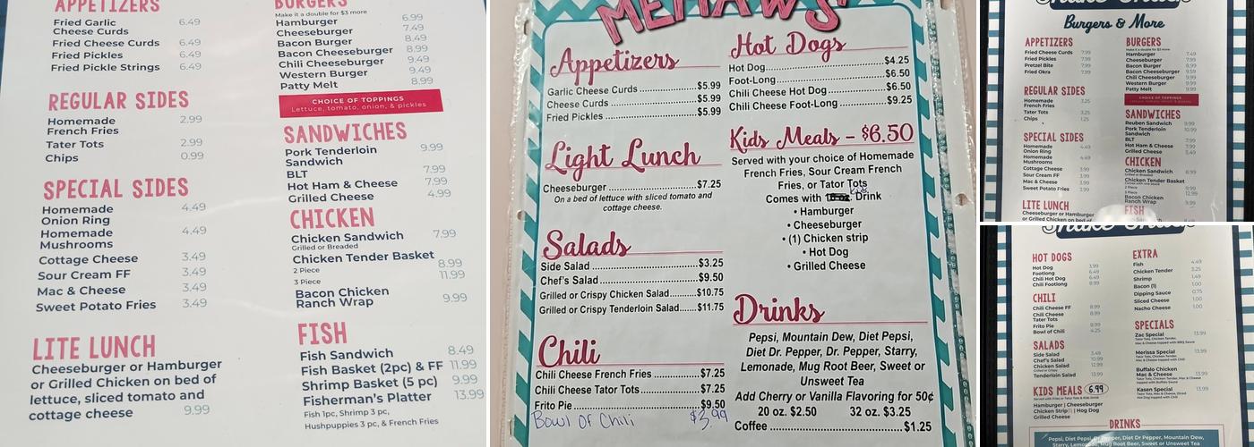 Memaw’s Menu
