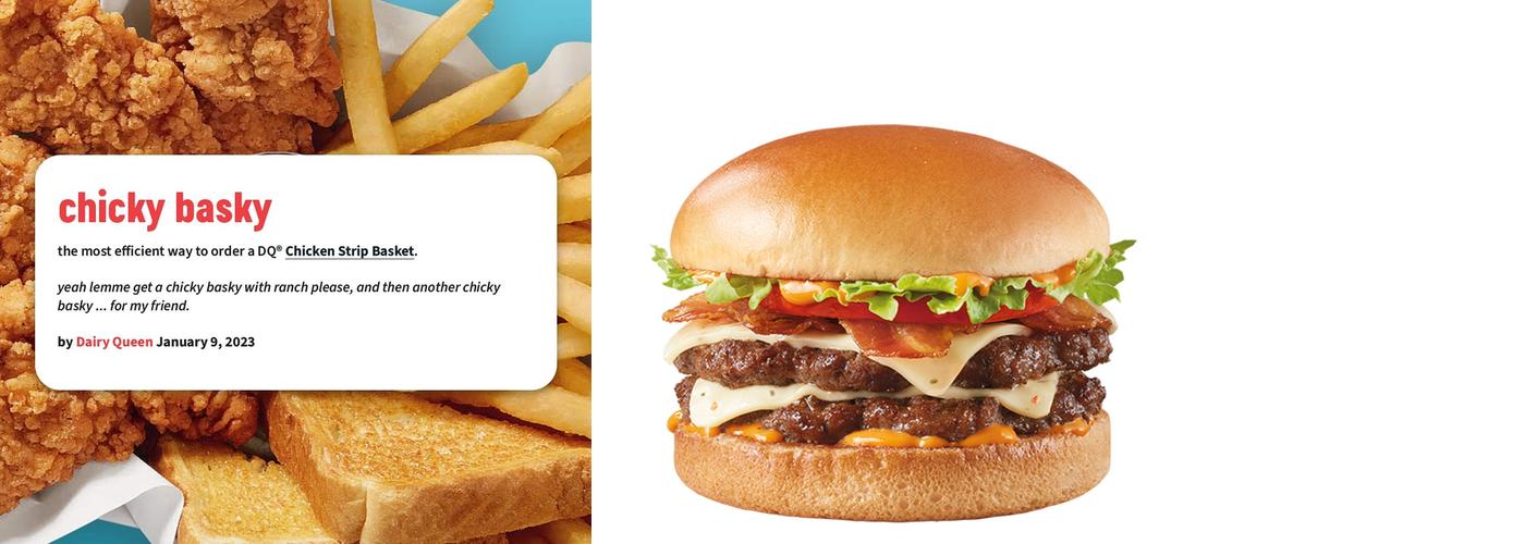 Dairy Queen Grill & Chill Menu