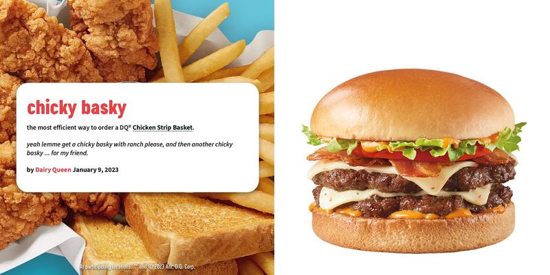 Dairy Queen Grill & Chill Menu