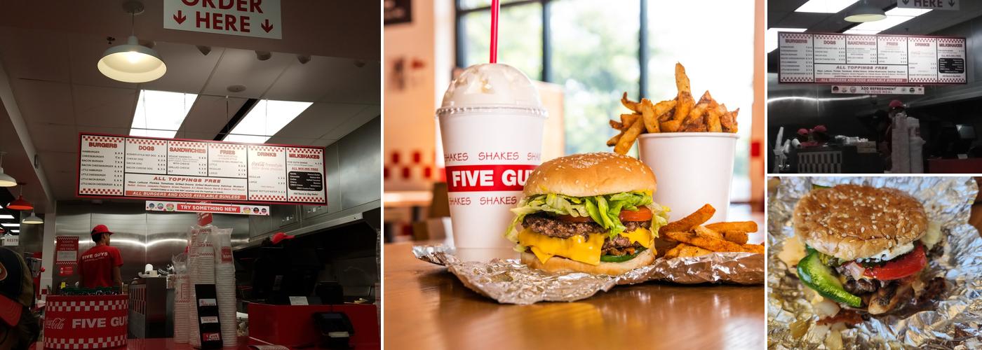 Five Guys Menu