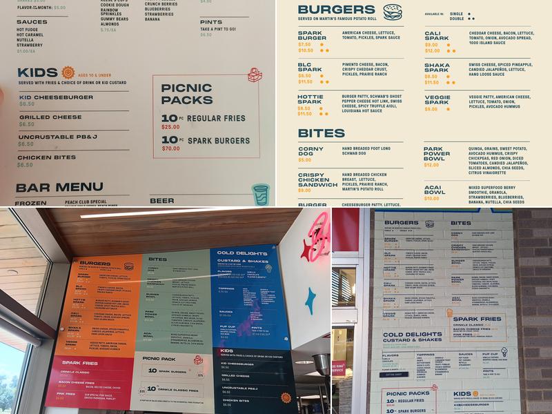 Spark Menu